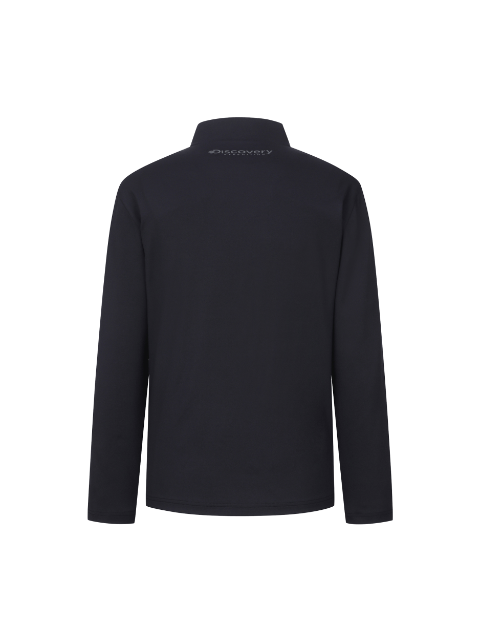 Discovery 高領 Air Heat 長袖 黑色 男