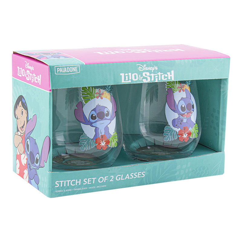 史迪仔玻璃杯套裝