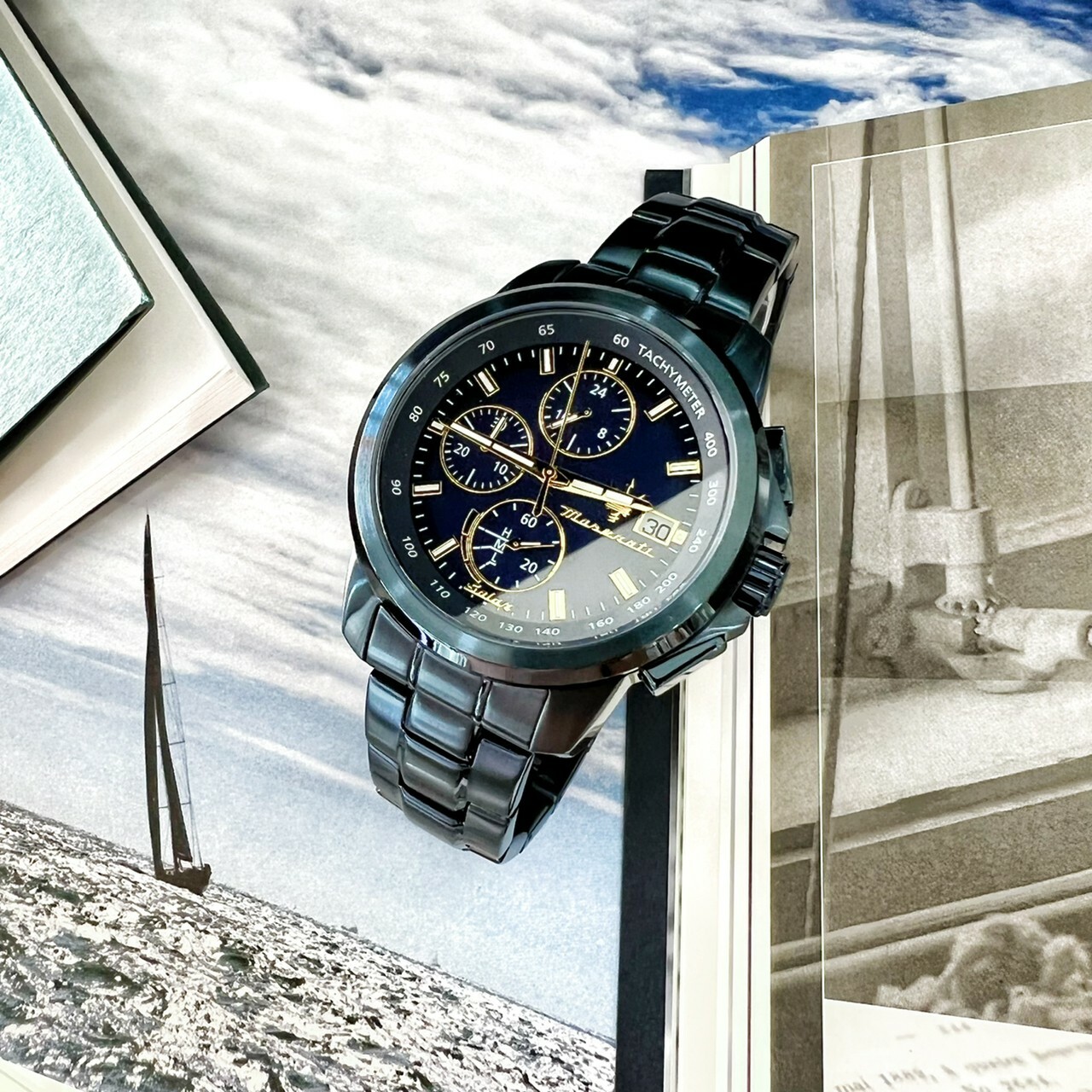 【Maserati】R8873649002 45mm  Modern Watch