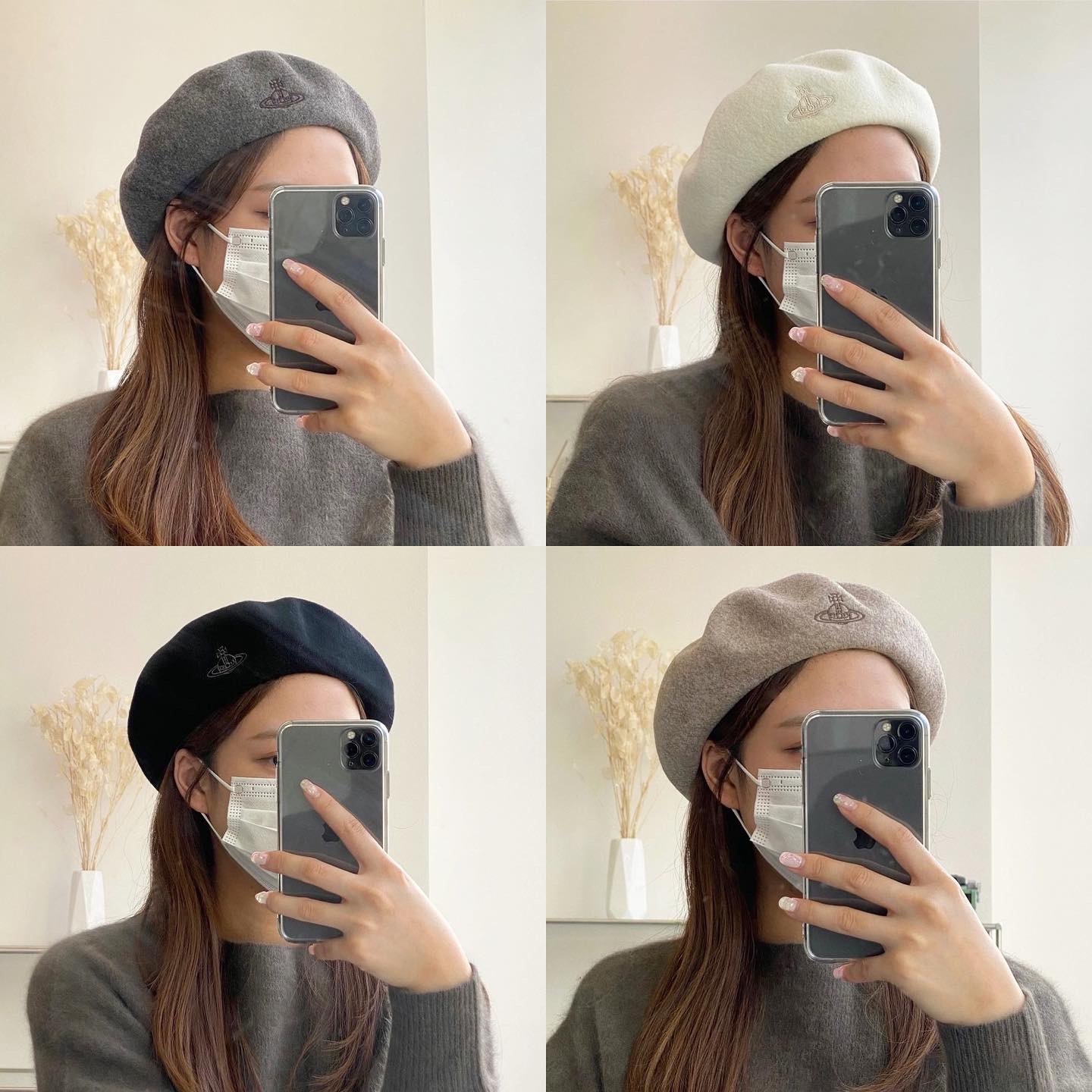PRE-ORDER) VIVIENNE WESTWOOD BERET PRE-ORDER) VIVIENNE WESTWOOD BERET