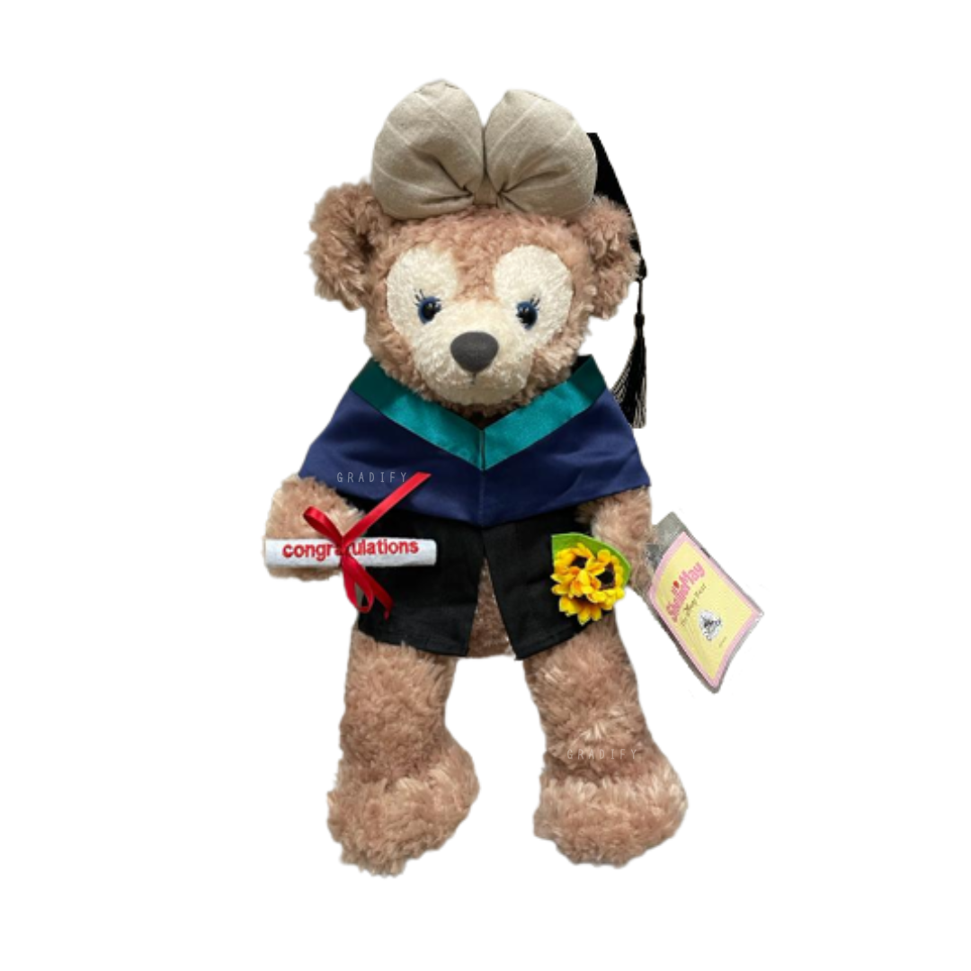 🎓 45cm Shelliemay 畢業公仔 - 香港大學學士