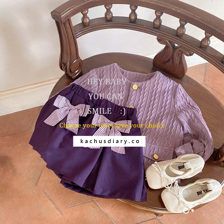 Korea Purple Chic set