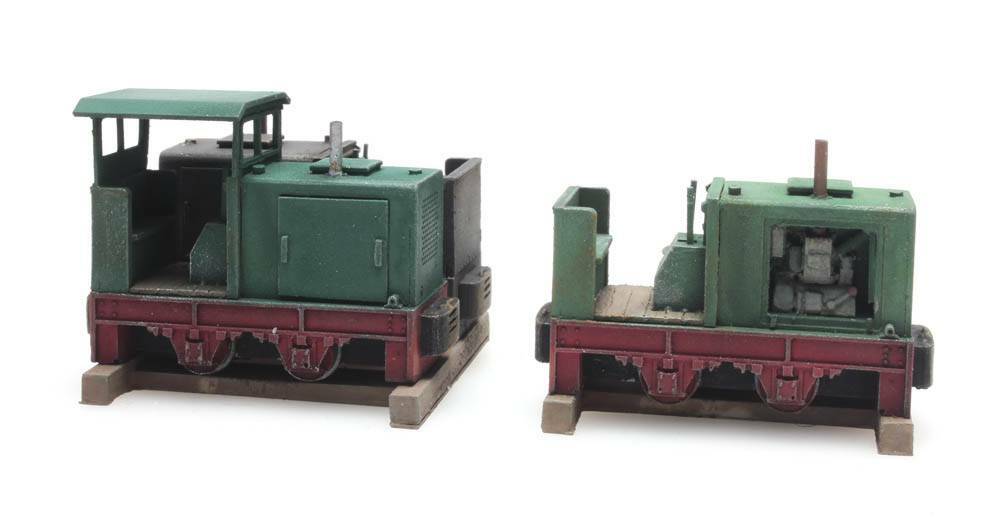 Artitec 487.801.59 HO規 Cargo Three narrow-gauge Windhoff locomotives 貨物 三個窄軌柴油車