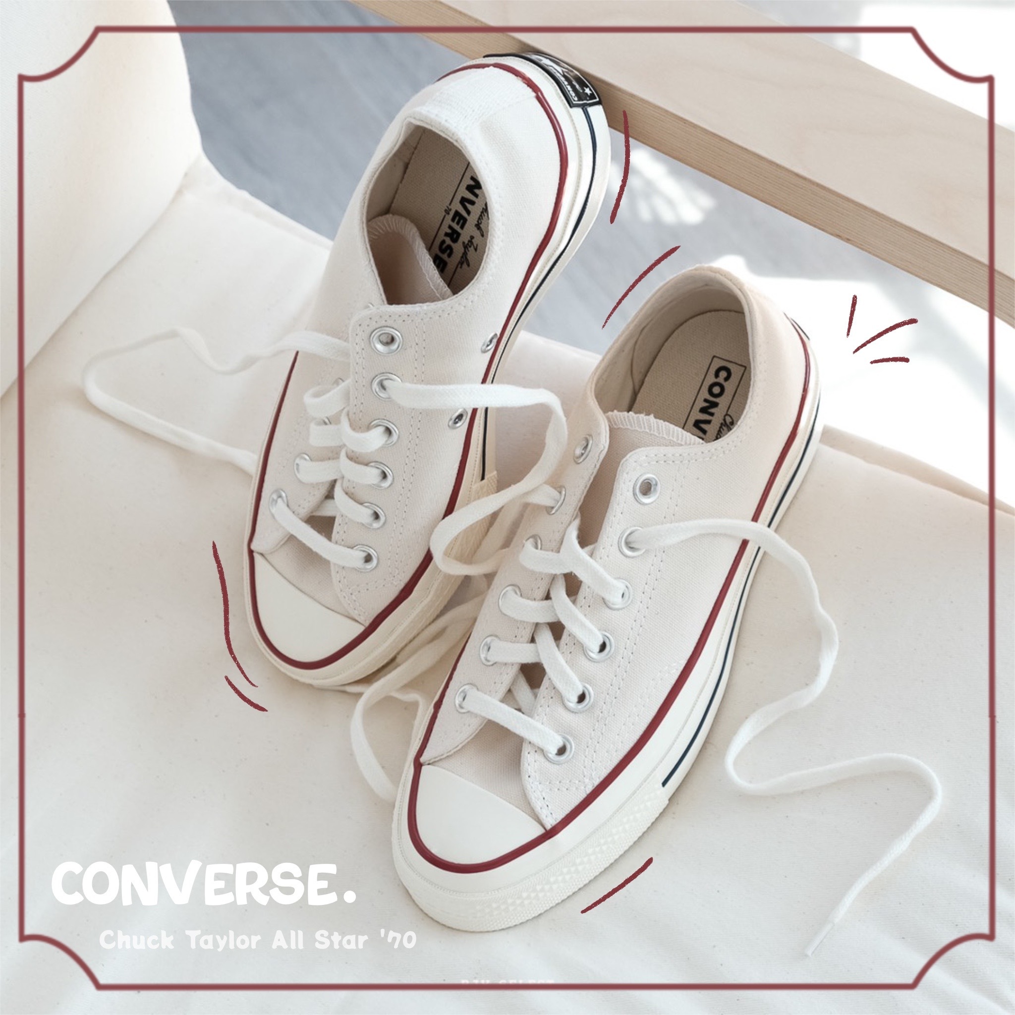 #現貨 Converse 1970s 低筒 米白 超級百搭款 162062C