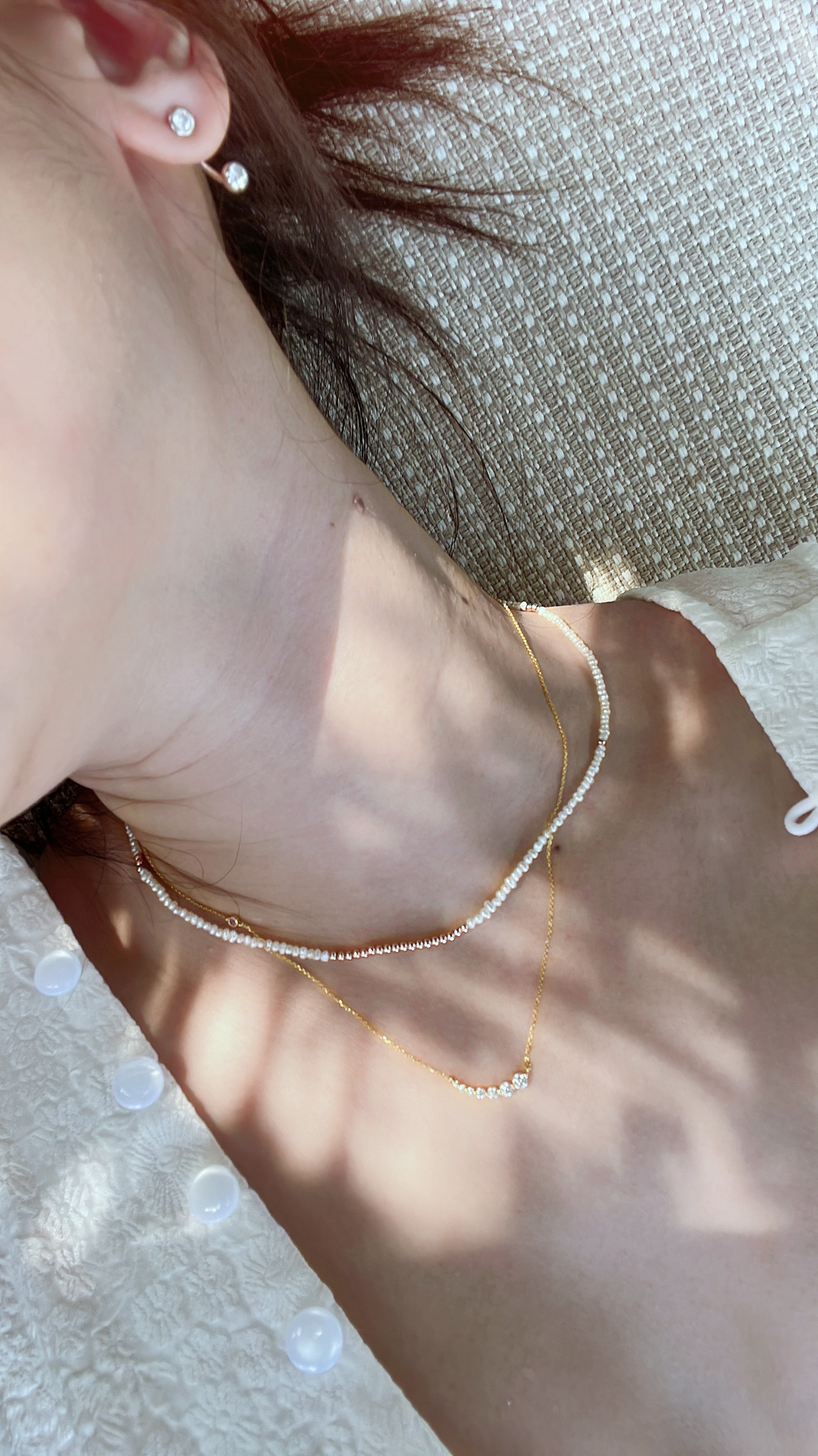 Summer Dance Pearl Necklace