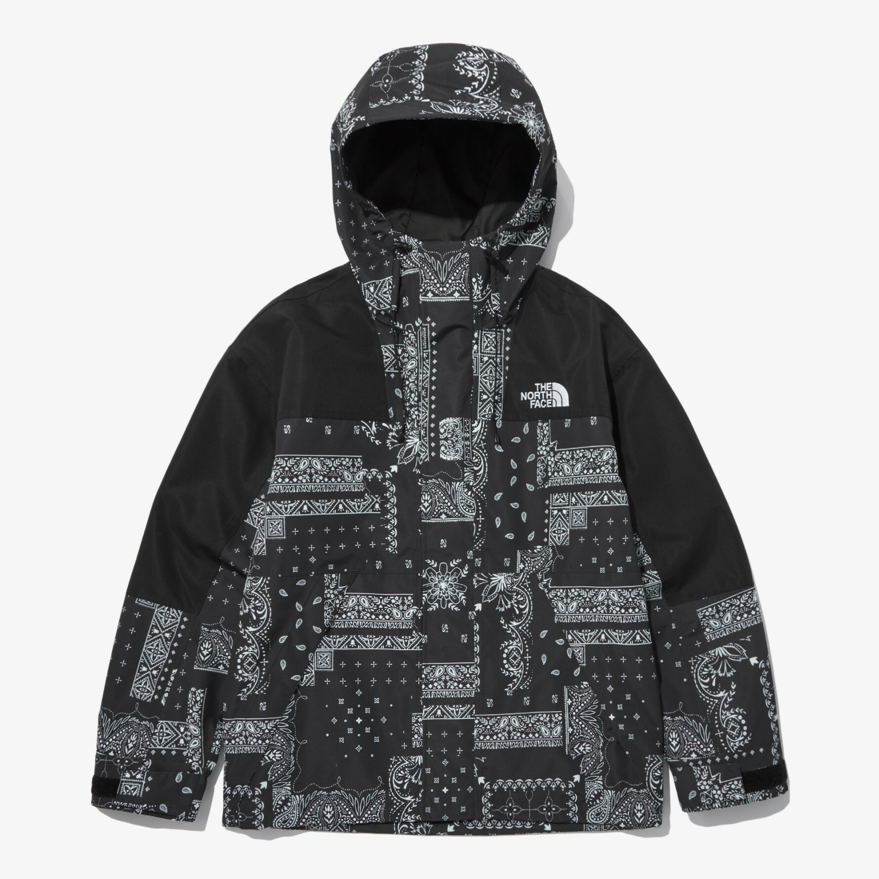 THE NORTH FACE NOVELTY HI MOUNTAIN 連帽風衣外套變形蟲黑NJ2HN6