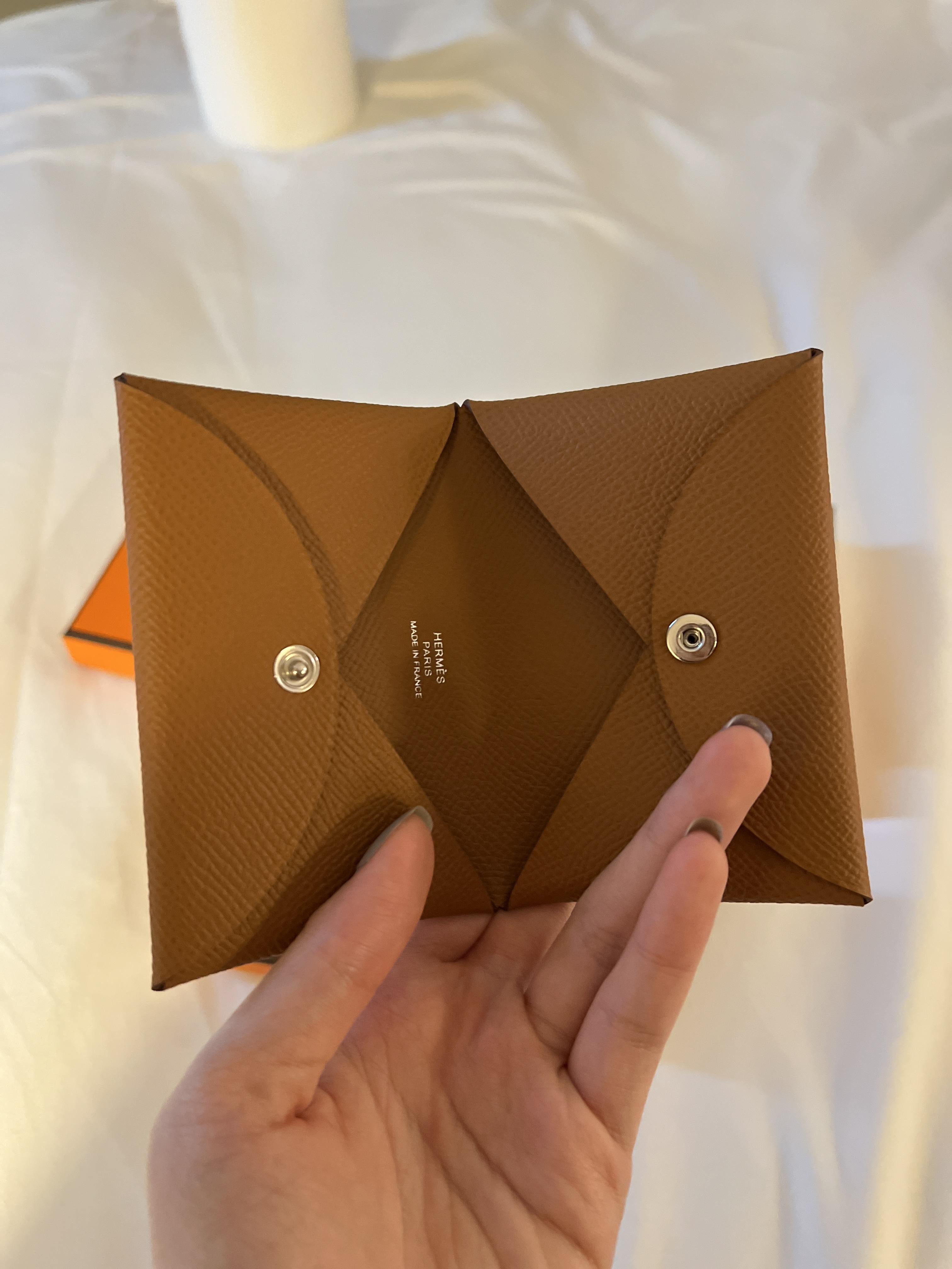 Hermes Calvi card holder