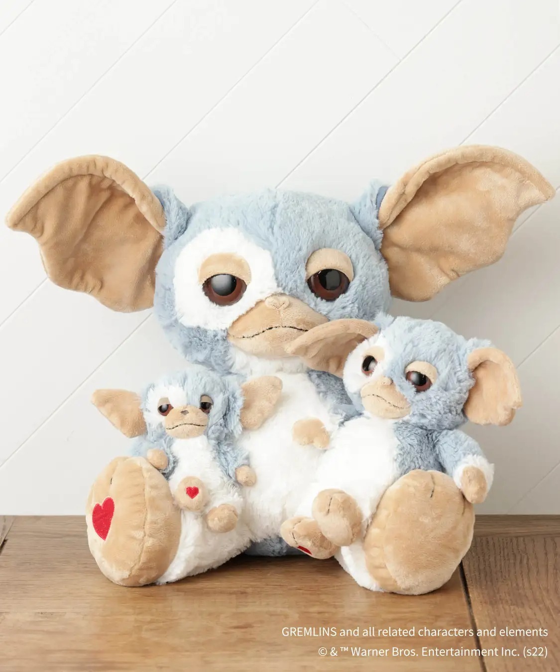 現貨┃數量限定配色 絕版品 2022年 GREMLINS 小魔怪 藍灰色 灰藍色 nici 娃娃