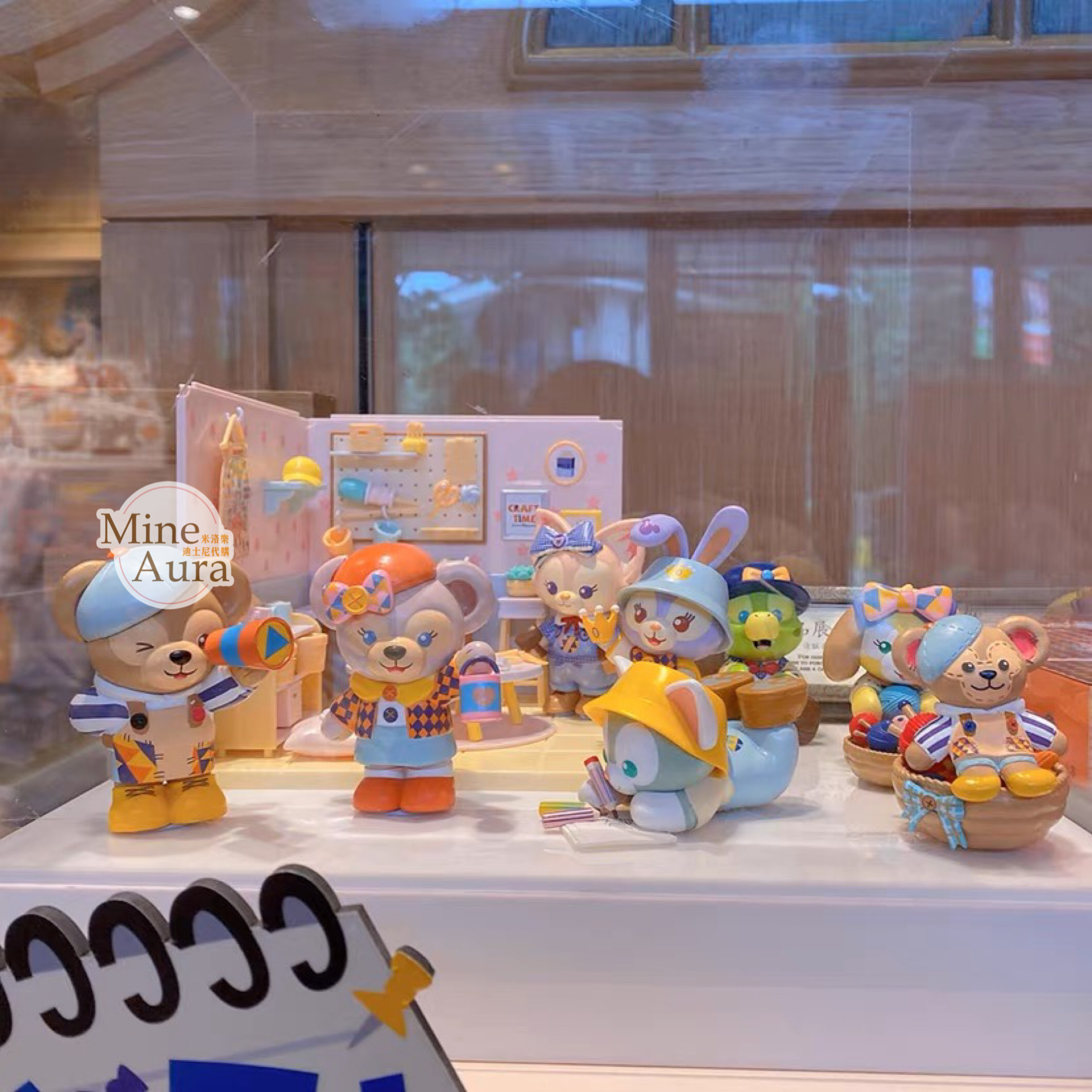 (現貨) 小小手作系列 迷你公仔擺飾組 達菲與他的好朋友們 -上海迪士尼樂園