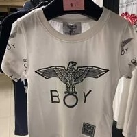 [S] BOYLONDON EAGLE BOY KIDS T-SHIRT, WHITE, B92TS1003K80 (SBB53)