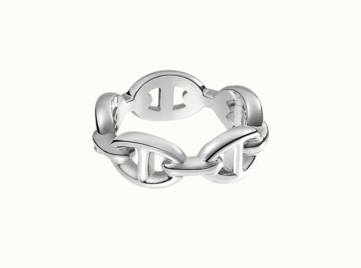 Hermes 豬鼻戒指 925 銀 ring