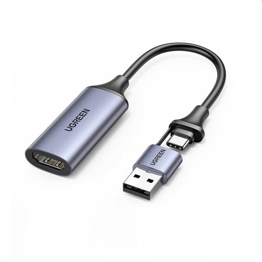 UGREEN UG-40189便攜式HDMI影像擷取器