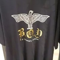 [S] BOYLONDON ALCHEMIST LOGO T-SHIRT, BLACK/GOLD, B92TS1217U99 (SBB55)
