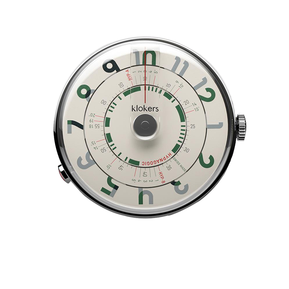 KLOK-01-H3 綠字錶頭