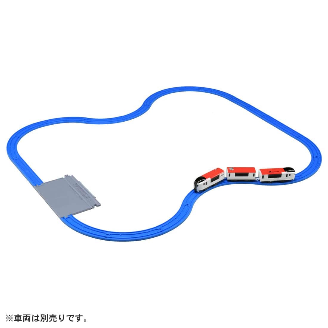 Plarail 列車套裝系列 - 讓我們在兩種類型的斜坡上盡情享受吧！三維攀爬軌道套件