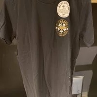 [S] BOYLONDON POINT T-SHIRT,BLACK/GOLD, B92TS1271U99 (SBB85)