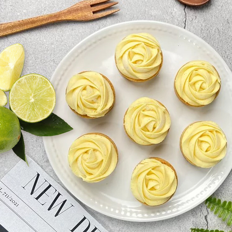 【米樂客】法式檸檬小塔｜9入禮盒｜清爽美味首選｜無麩質｜天然奶油Ｘ新鮮檸檬