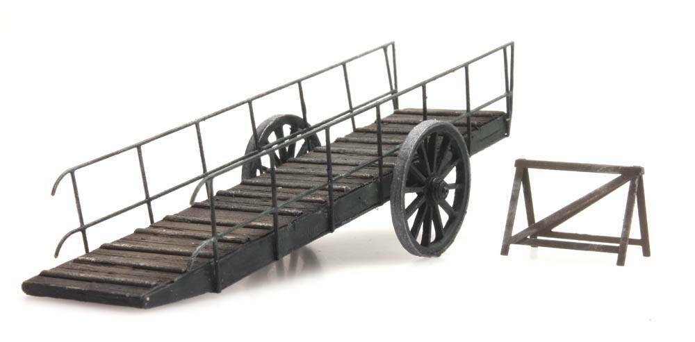 Artitec 387.372 HO規 Mobile loading ramp 移動裝載拖車