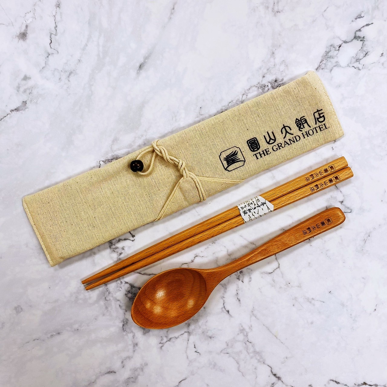 環保匙筷原木組