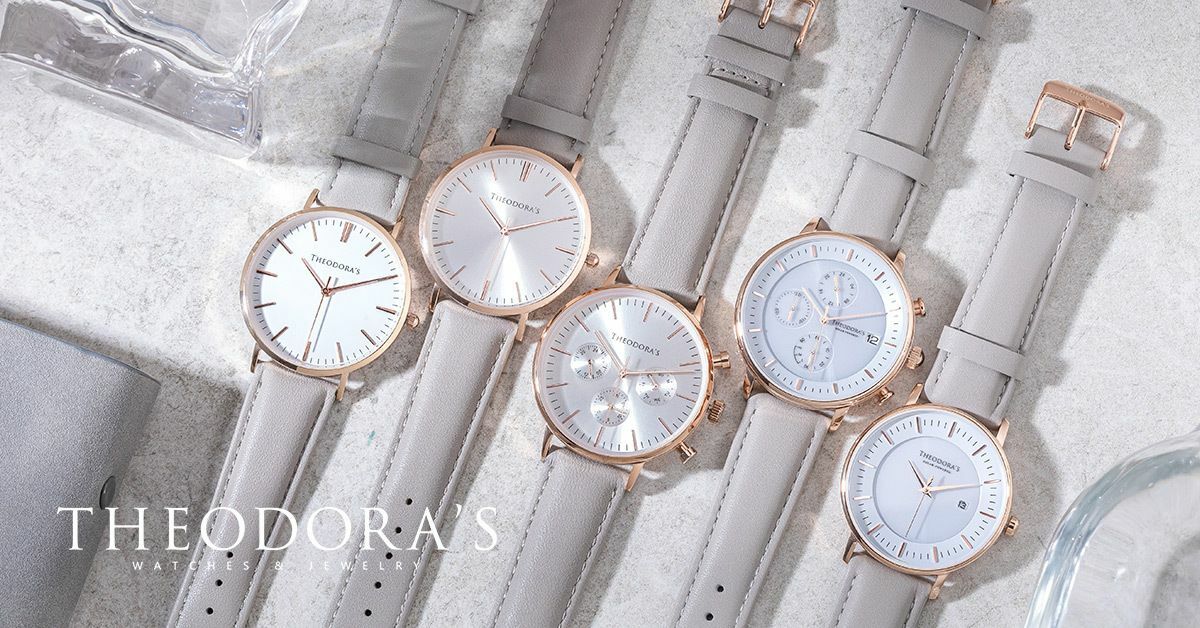 Theodora's, accessories, watches, jewelry, outfits, wallet, 灰色, 真皮, 手錶, 皮夾