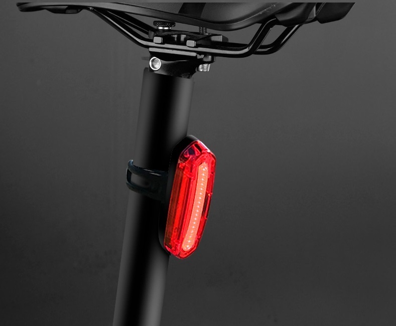 DAHON 雙色防水USB車尾燈 DH-1061-黑色