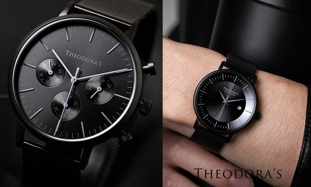 Theodora's, accessories, watches, jewelry, outfits, wallet, 黑色, 手錶, 皮夾, 墨鏡