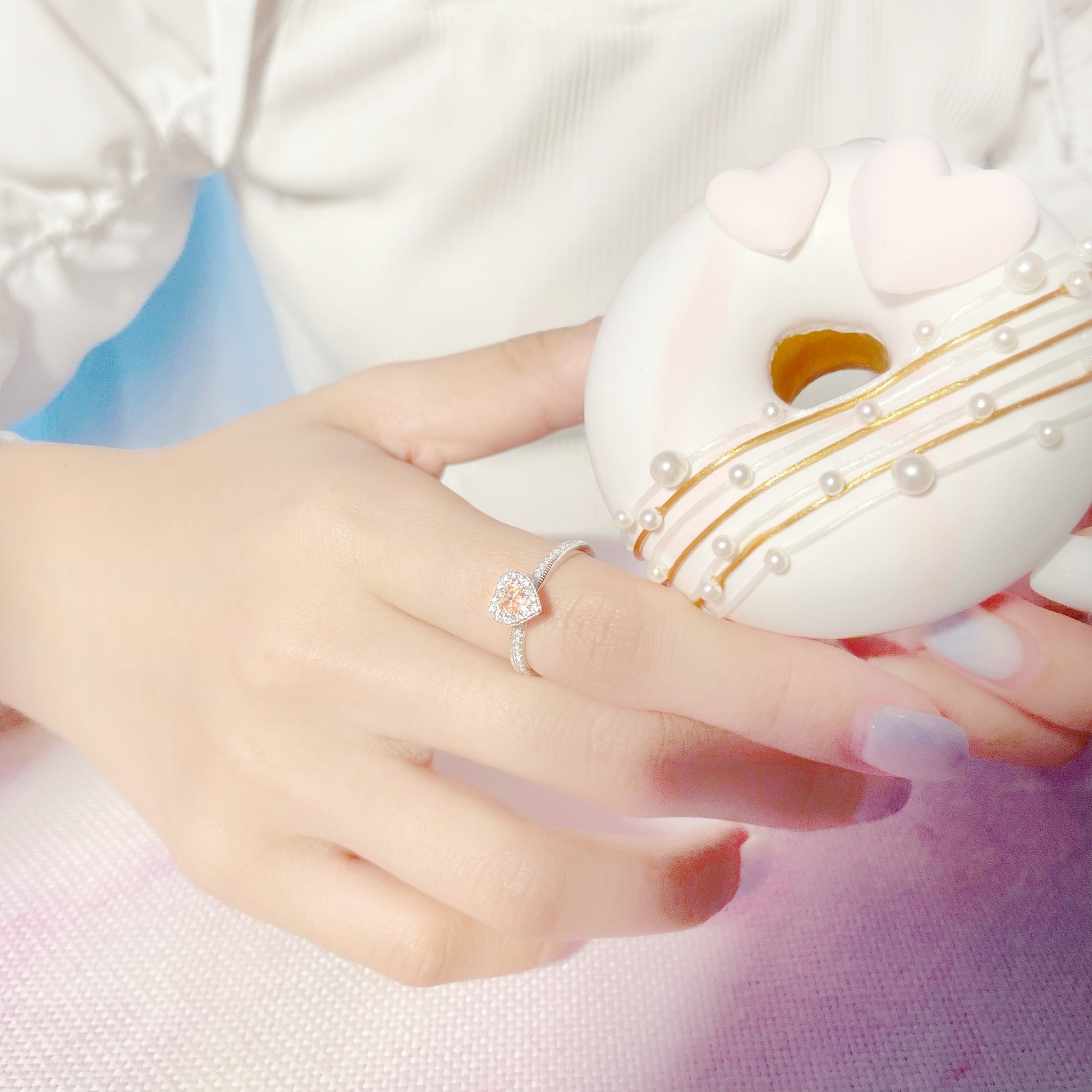 | 925 Silver | Pinky Love Ring | RI0465 |