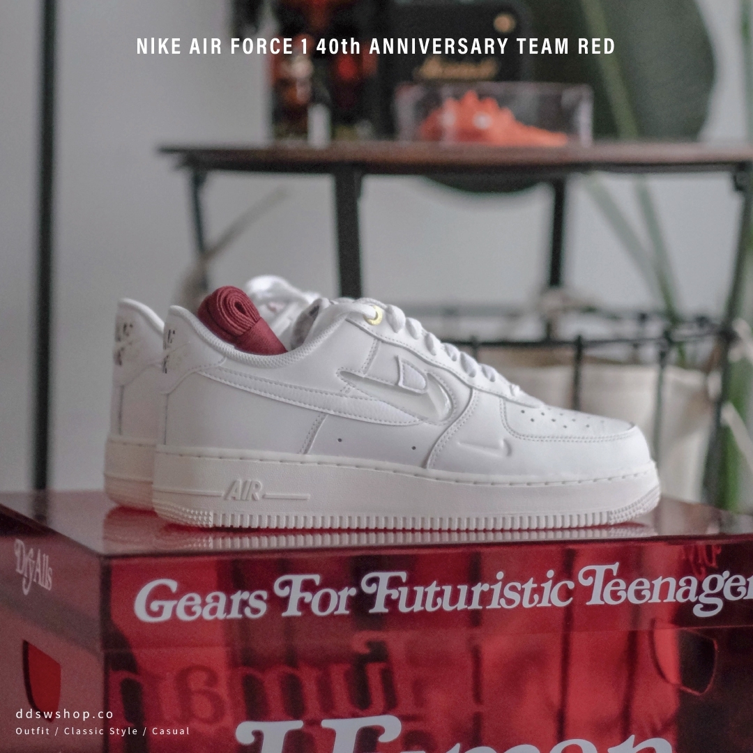 Nike AF1 Low 40th “Join Forces” 白色40周年金扣雙勾DQ7664-100