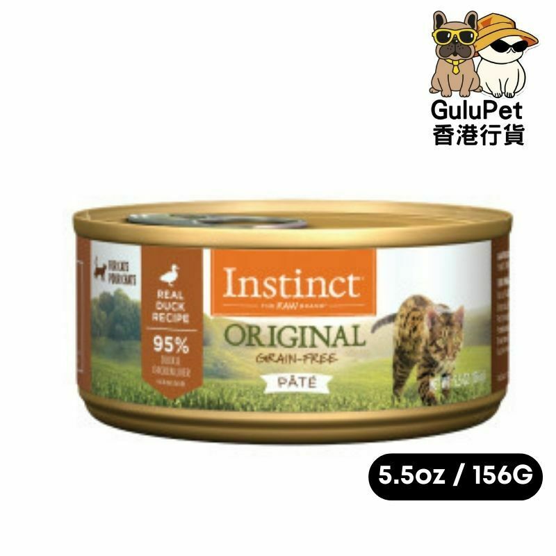 INSTINCT 本能無穀物鴨肉貓罐頭 5.5oz（香港行貨）