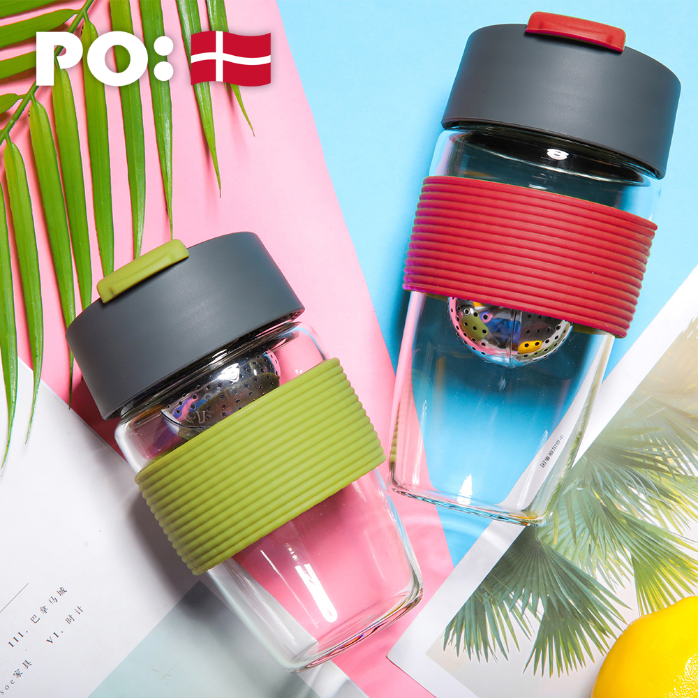 PO: 丹麥磁吸濾球魔力杯12oz 1.0 (紅)