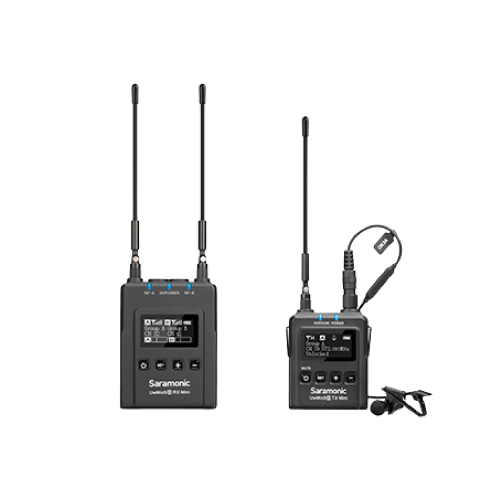 Saramonic楓笛 UwMic9s Kit1 Mini 一對一UHF無線麥克風系统