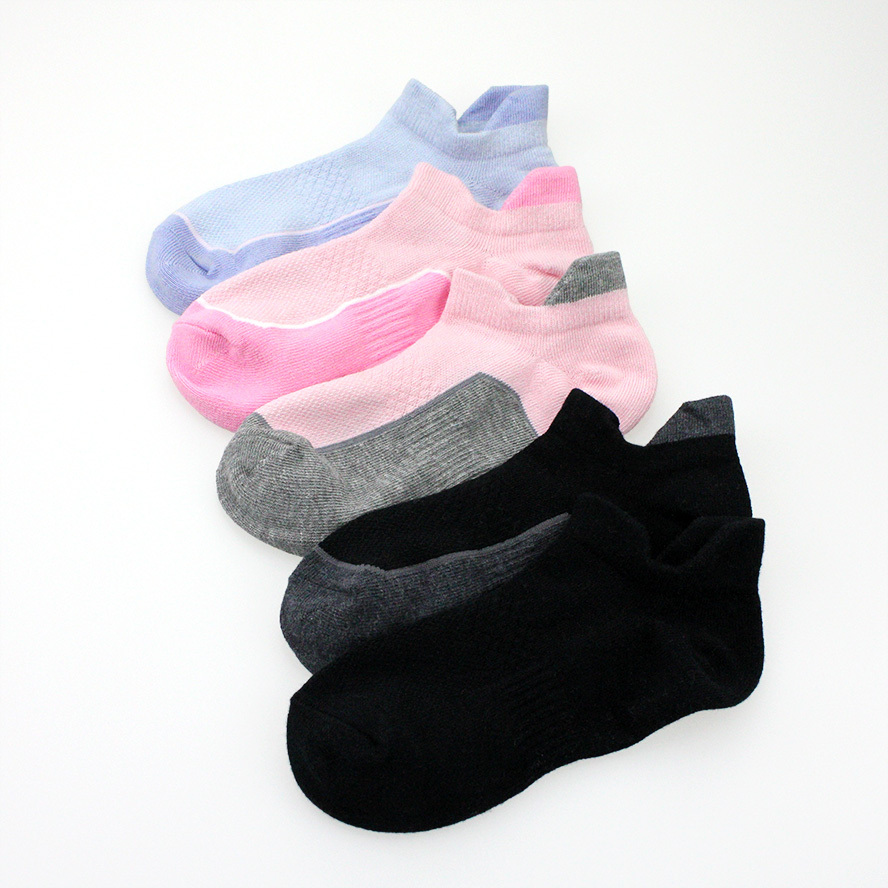提耳設計。消臭。女款。船襪1453