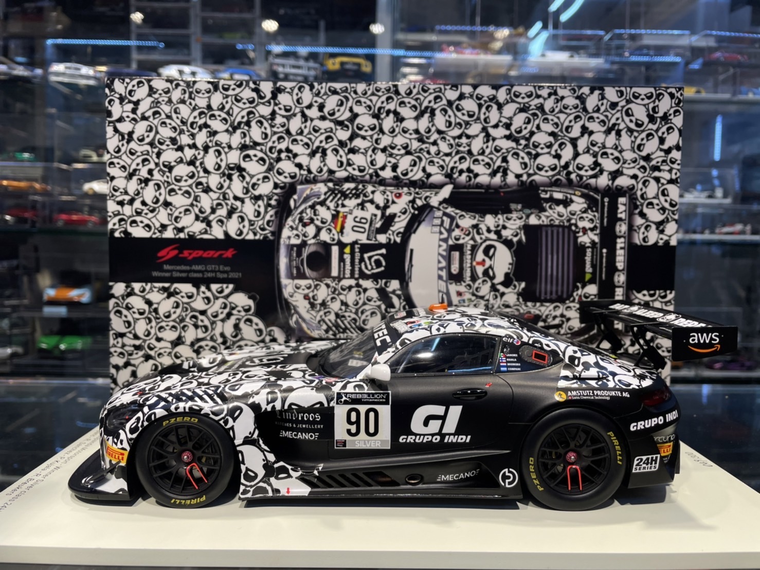 Spark Mercedes-AMG GT3 EVO #90 Madpanda Motorsport 1/18