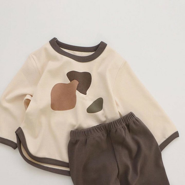 M31BN _🤎啡色韓風舒適休閒套裝