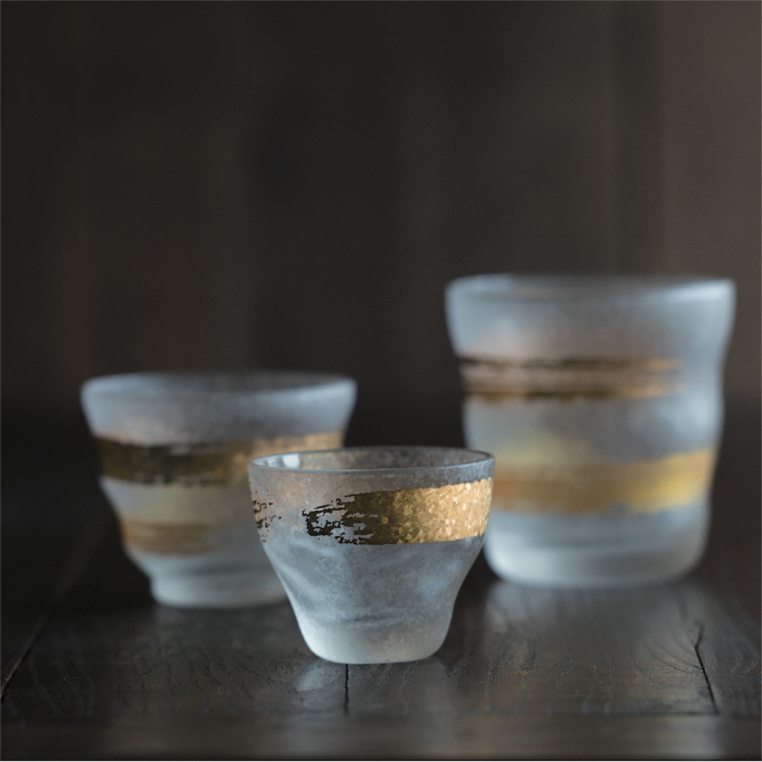 金一文字 玻璃杯組 禮盒 (2入)