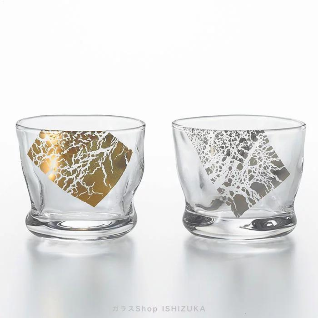 金羅凜 金箔豬口杯組 禮盒 (2入)