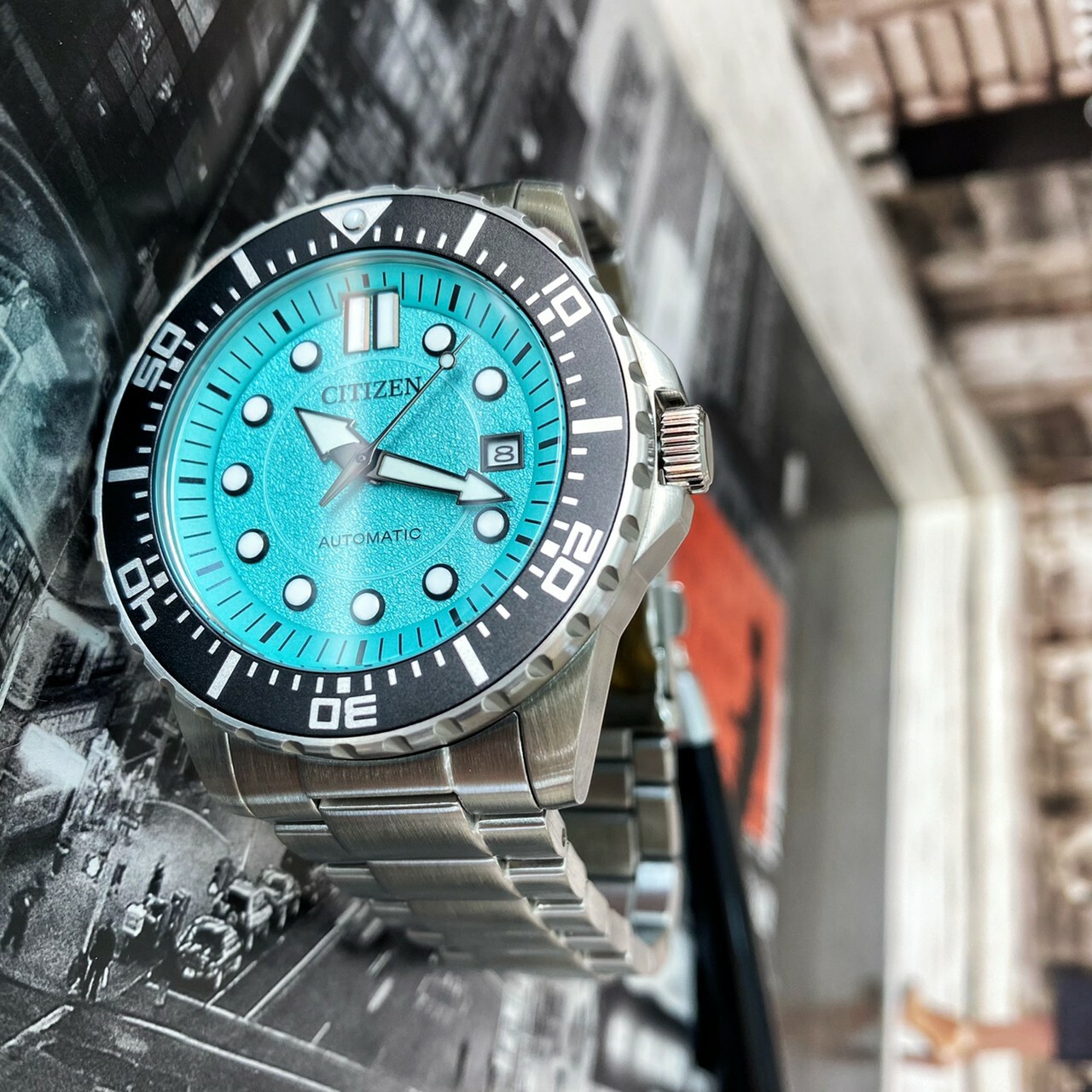 【CITIZEN】NJ0171-83X (GREEN) / NJ0170-81A (WHITE) Modern Watch