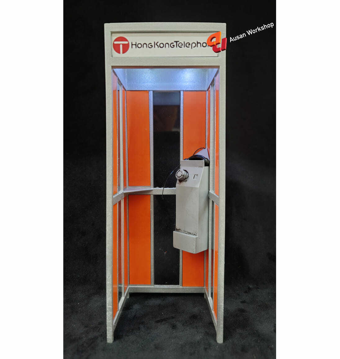 Ausan Workshop : 1/12 80's懷舊電話亭
