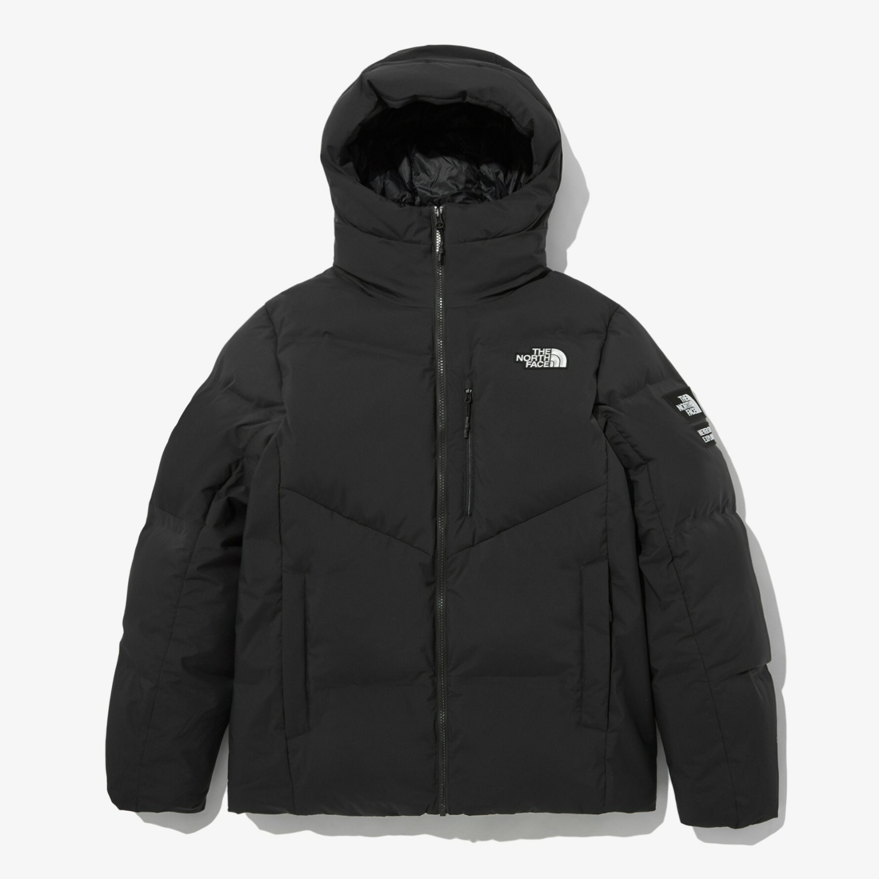 THE NORTH FACE 男 ASPEN TECH 連帽 羽絨外套 黑 NJ2DN65A