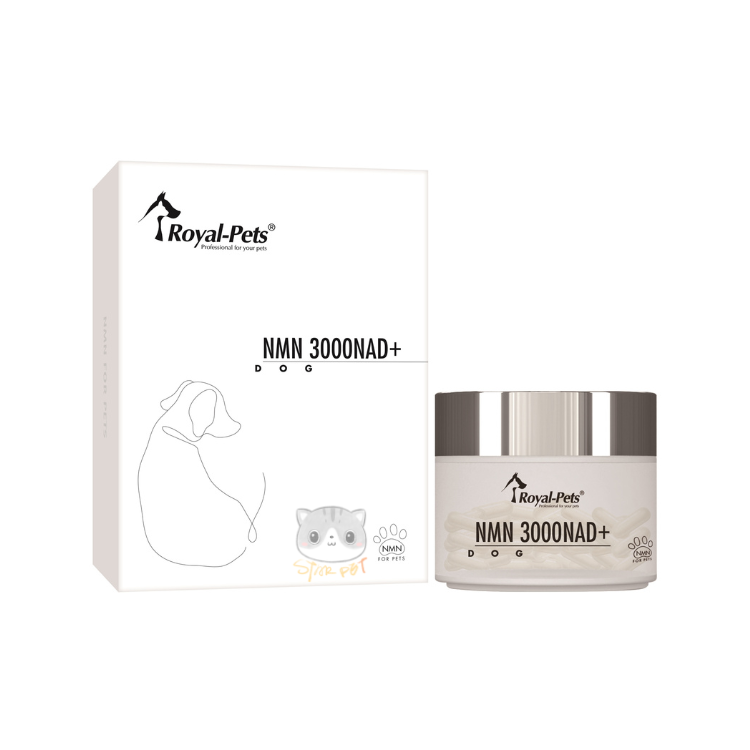 Royal-Pets NMN 3000 NAD+ for Dogs 60 Capsules