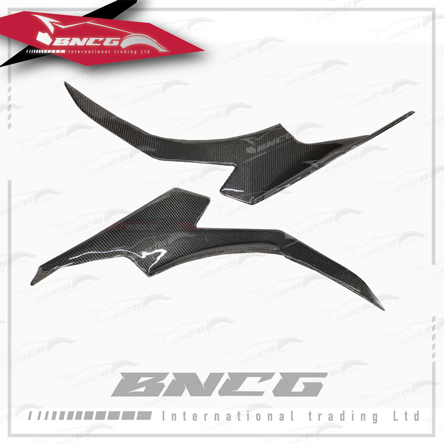 豐田 Toyota GR Supra A90 牛魔王 2019+年 乾碳纖維 空力套件 蝠王款 前保桿 風刀