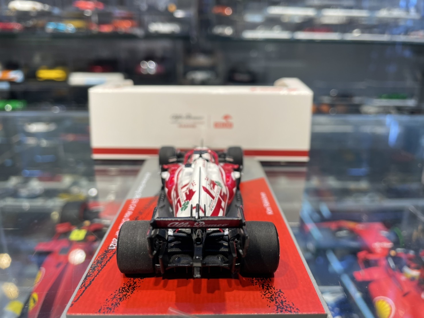 Spark Alfa Romeo C41 Kimi #7Abu Dhabi S7856 1/43
