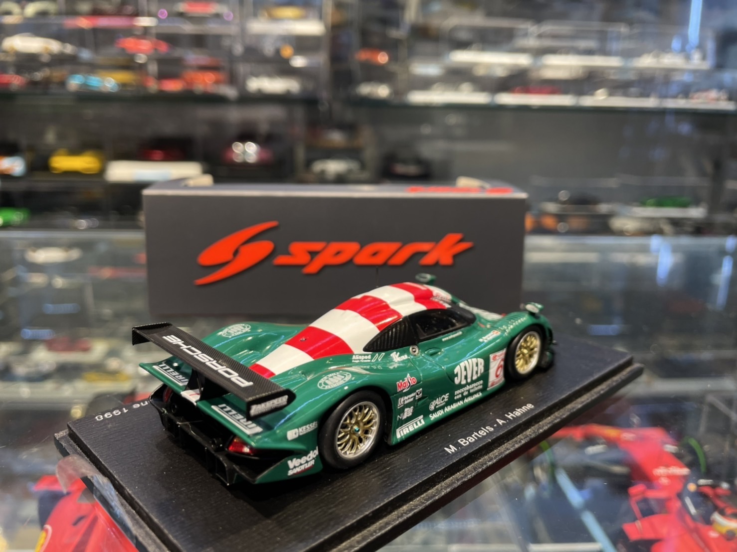 Spark Porsche 911 GT1-98 #6 Zakspeed Racing S5996 1/43