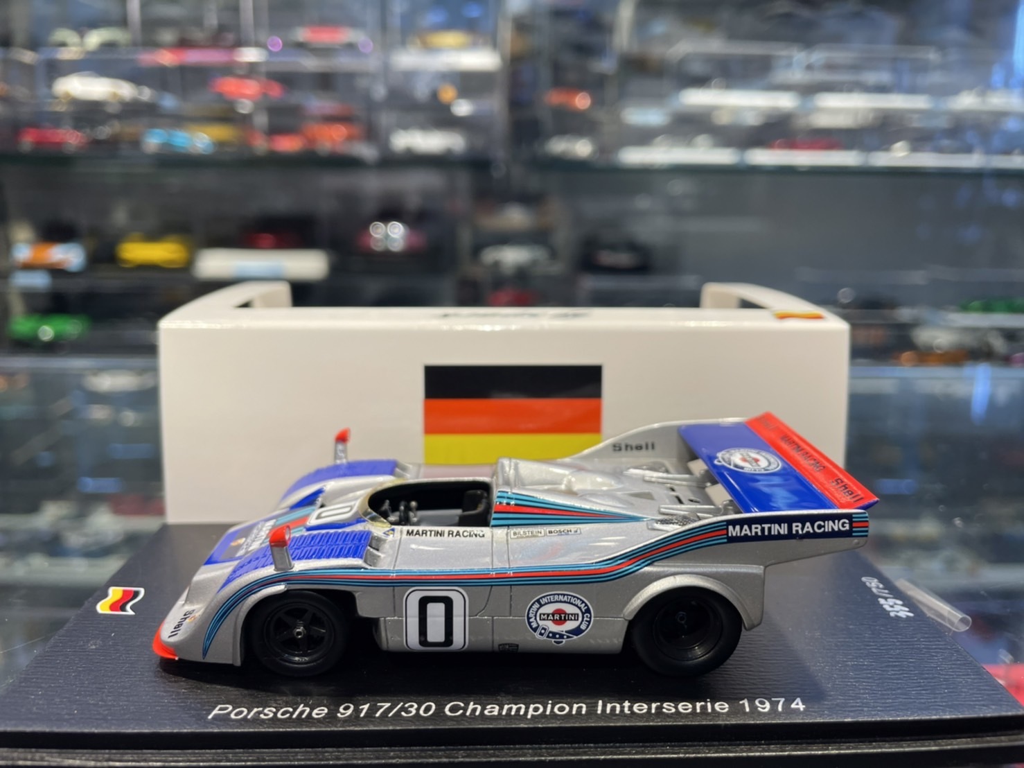 Spark Porsche 917/30 #0 Champion Interserie 1974 1/43