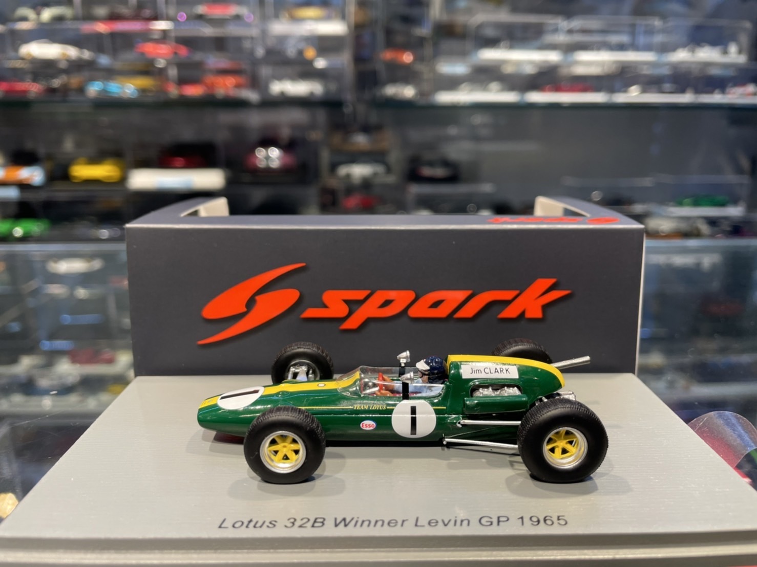 Spark Lotus 32B #1 Winner Levin GP Tasman Champion 1/43
