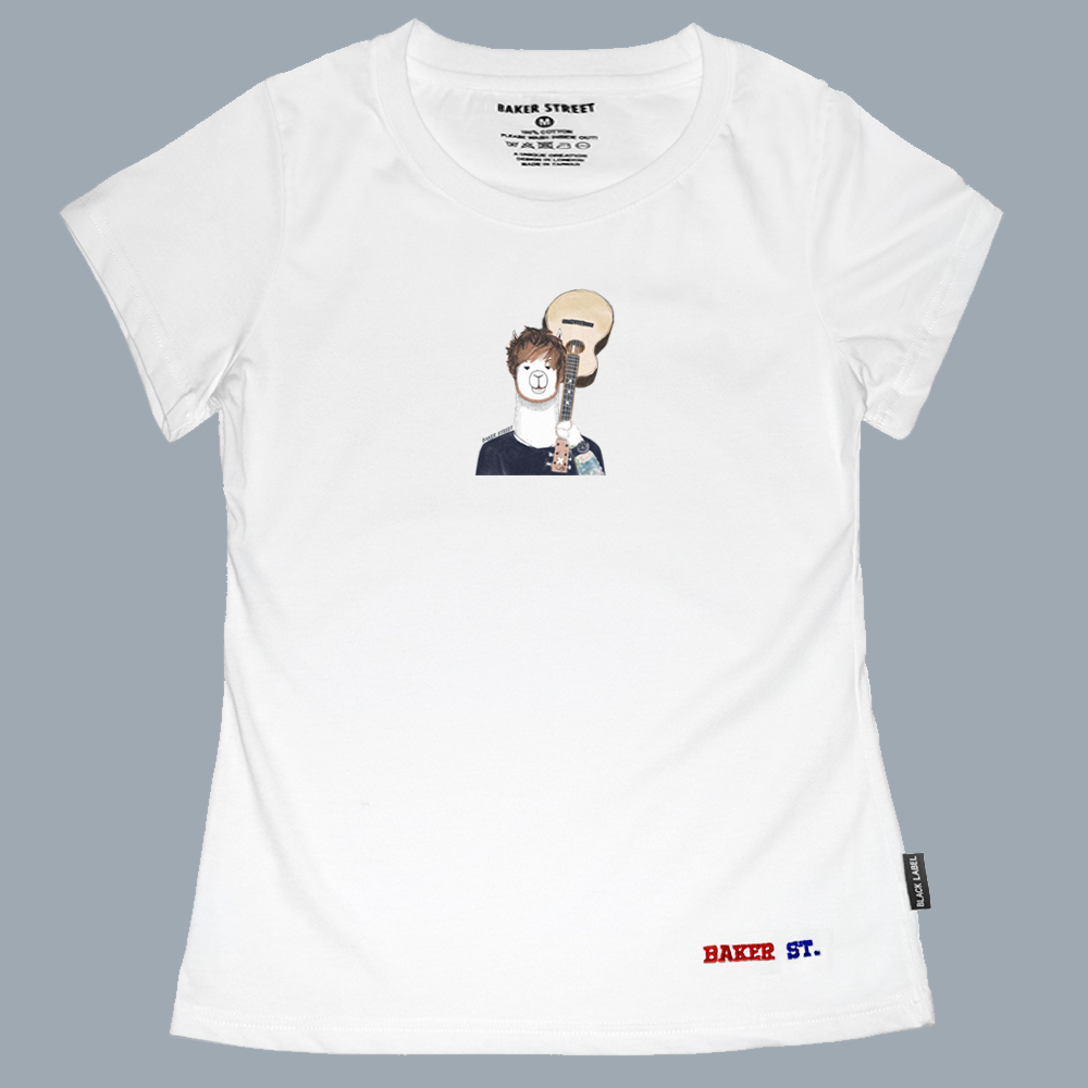 Edalpaca 紅髮駝 黑標系列 女版短袖T恤