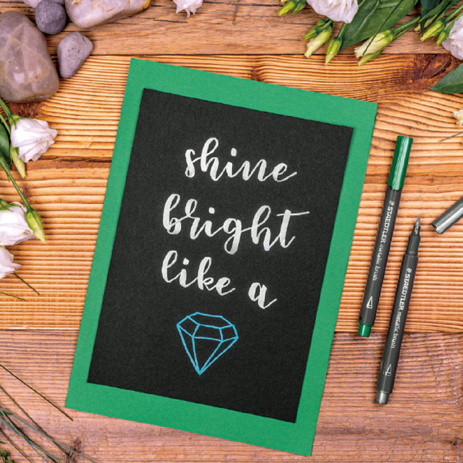 【STAEDTLER 施德樓】 明信片黑卡紙 MS-T-BKC01