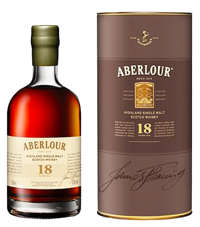 Aberlour 18 Year Old Single Malt Whisky 500mL