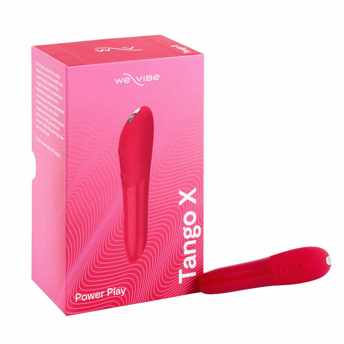 We-Vibe Tango X 唇膏造型按摩器 (櫻桃紅/午夜藍)