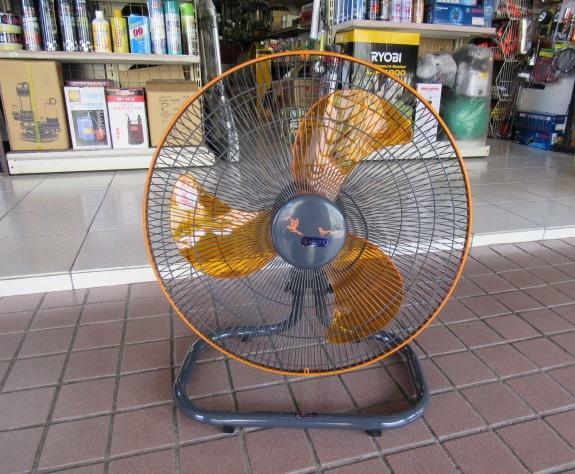 ＊中崙五金【缺貨中】台灣製 雙燕牌18吋 旋轉式擺頭座地扇 純銅馬達電扇 電風扇 工業桌扇 塑膠葉片 F-1803